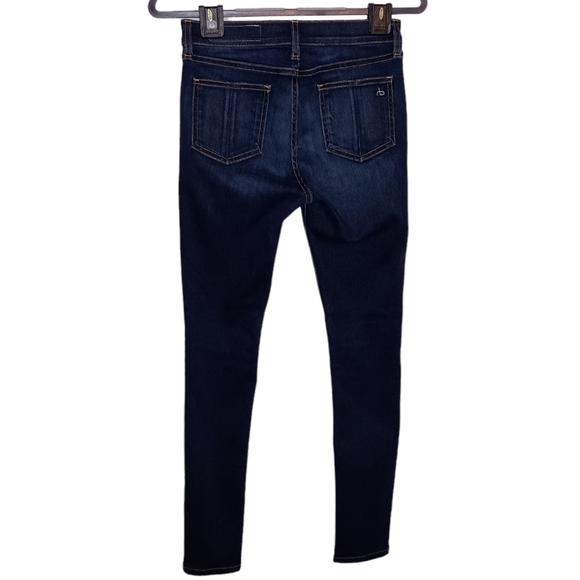 Womens' Rag & Bone High Rise Skinny Jeans Size 26 Made in USA - Picture 2 of 13